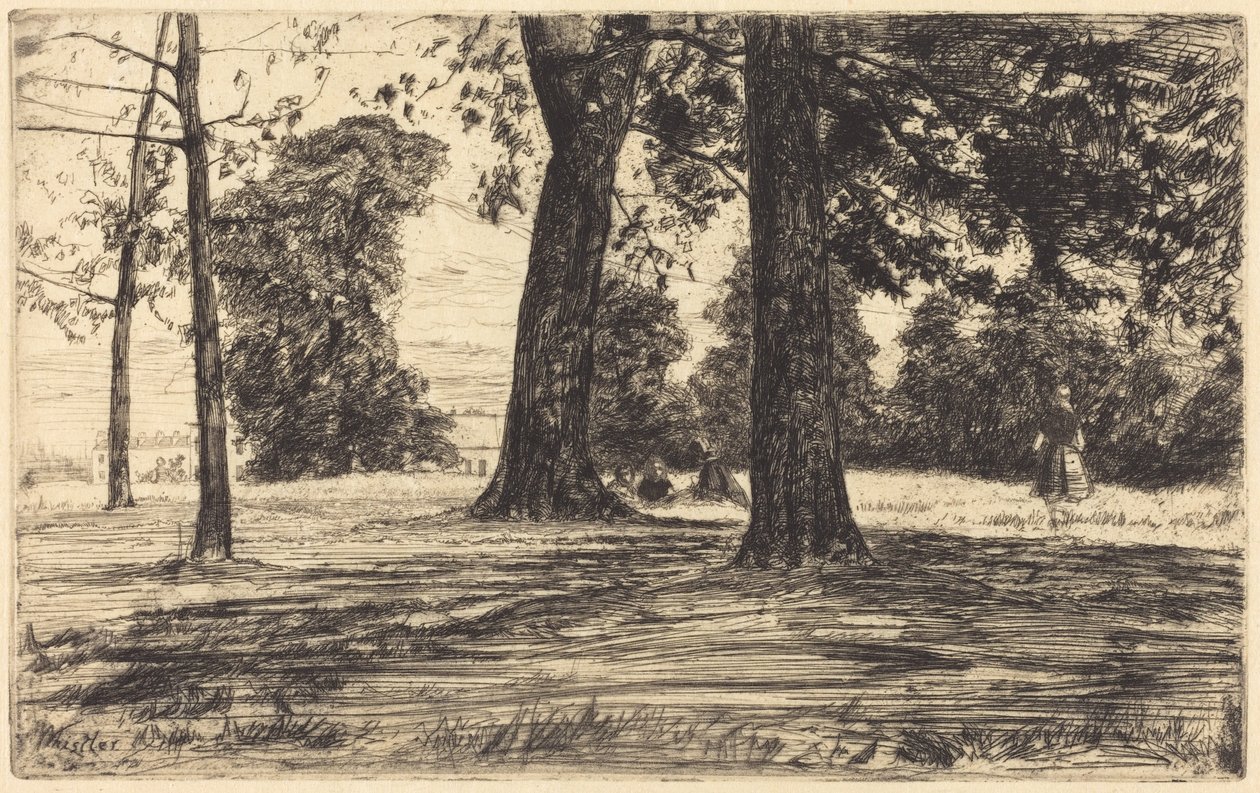 Parque de Greenwich de James McNeill Whistler