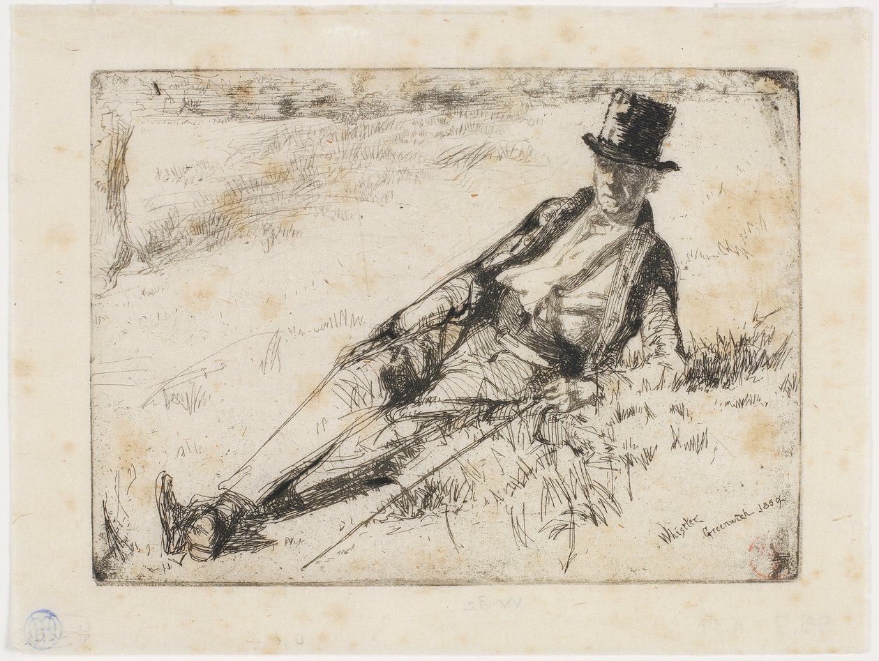 Pensionista de Greenwich de James Abbott McNeill Whistler
