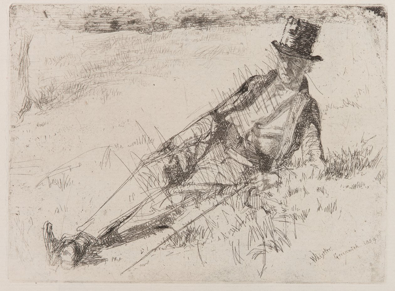 Pensionista de Greenwich de James Abbott McNeill Whistler