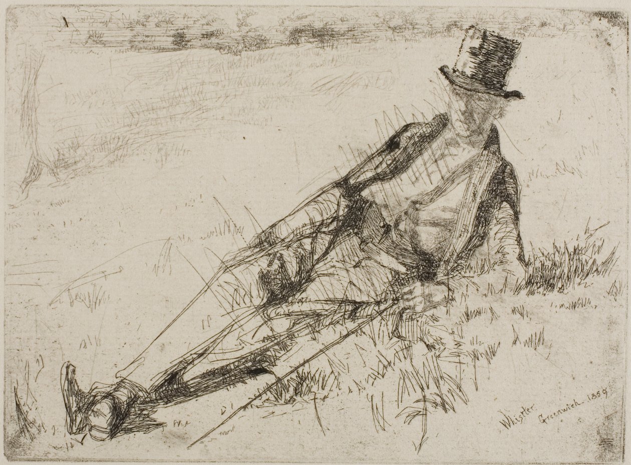 Pensionista de Greenwich de James Abbott McNeill Whistler