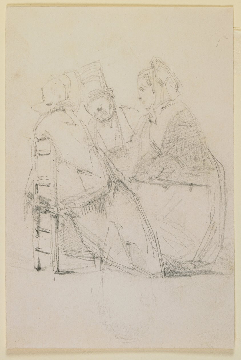 Conversa em grupo de James Abbott McNeill Whistler