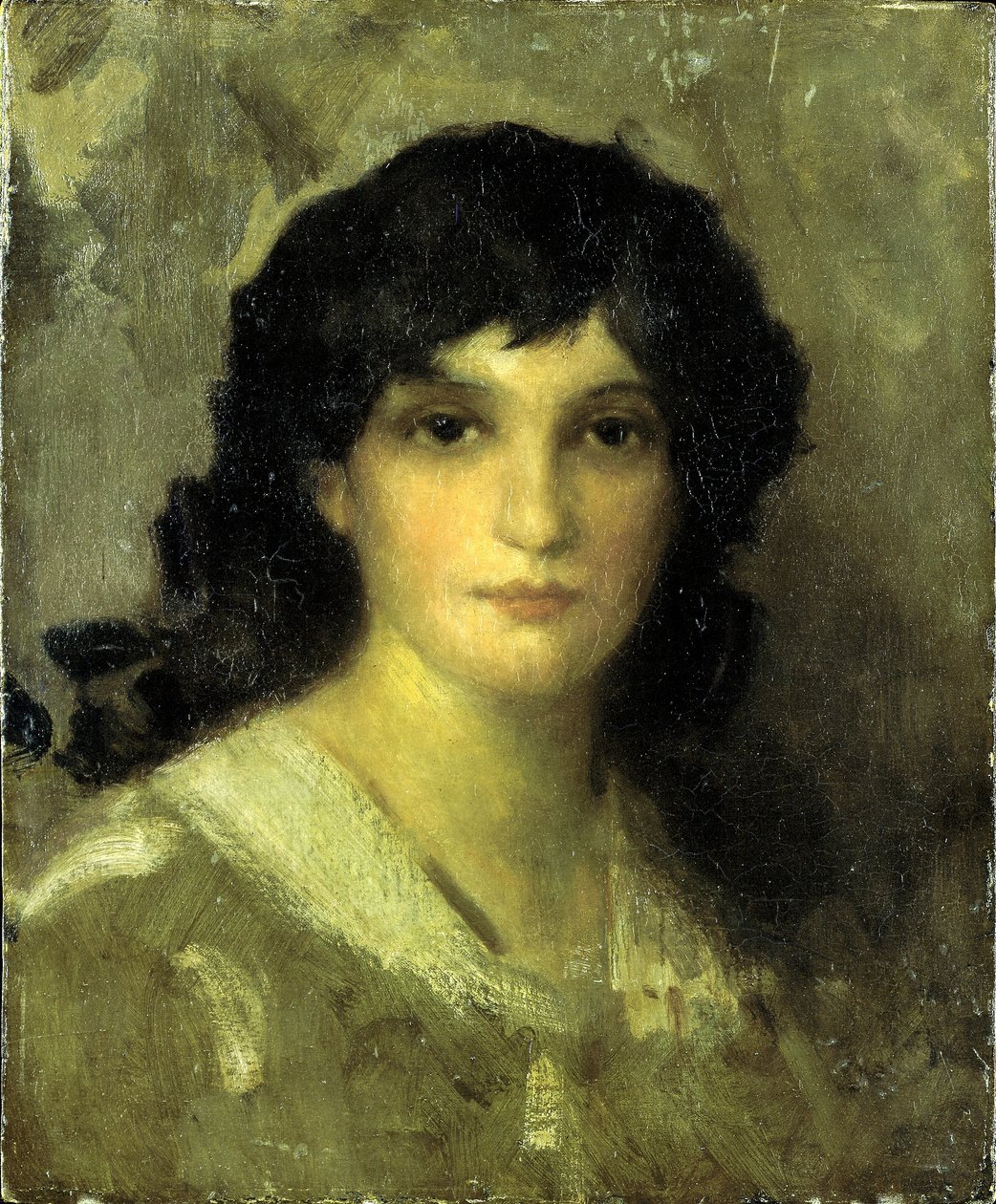 Cabeça de uma jovem mulher de James McNeill Whistler