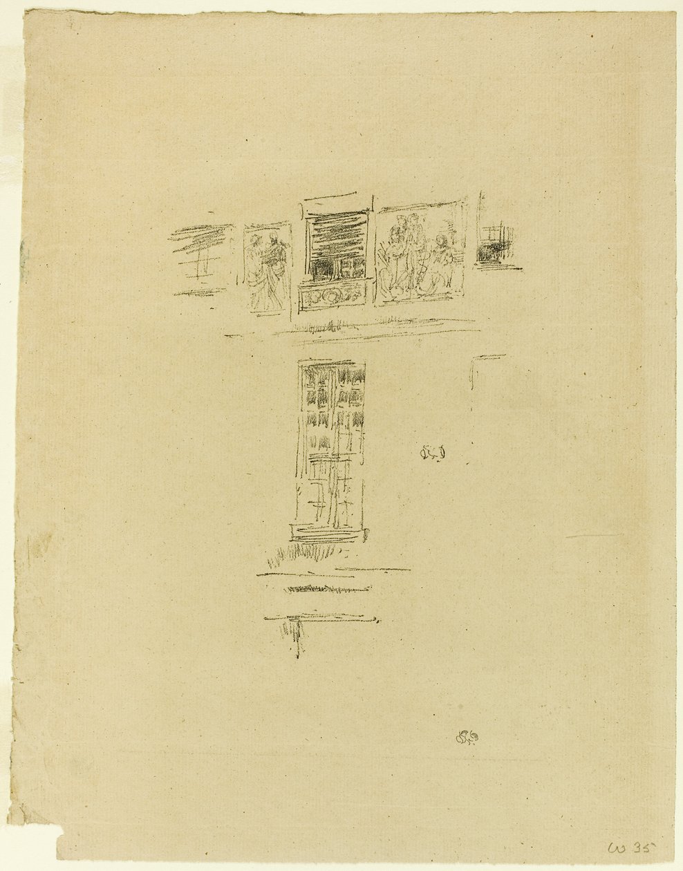 Hôtel Colbert, Windows de James Abbott McNeill Whistler