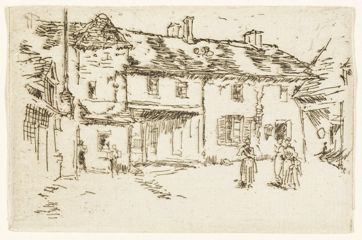 Hotel de la Promenade, Lagos de James Abbott McNeill Whistler