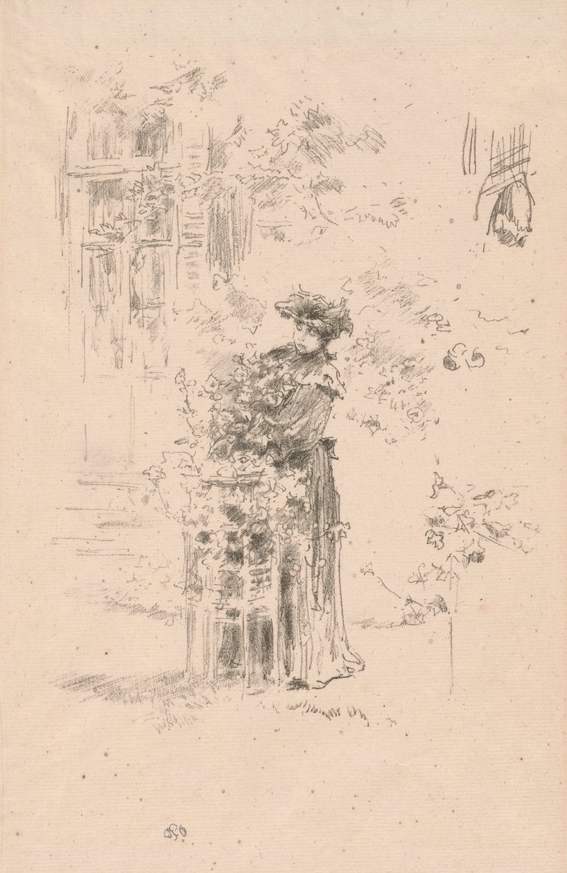 O belo jardineiro de James McNeill Whistler