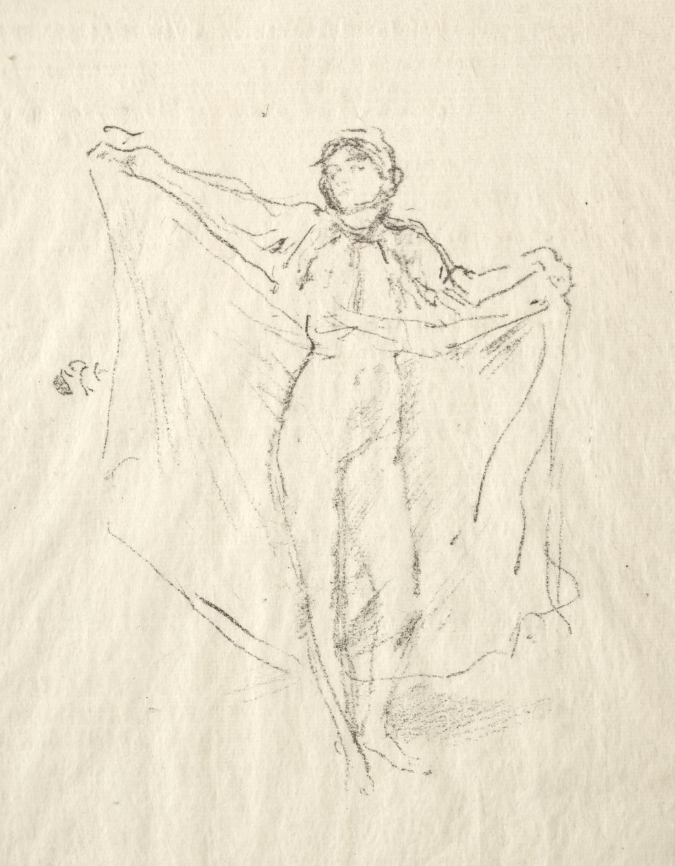 A dançarina - Um estudo de nu de James McNeill Whistler
