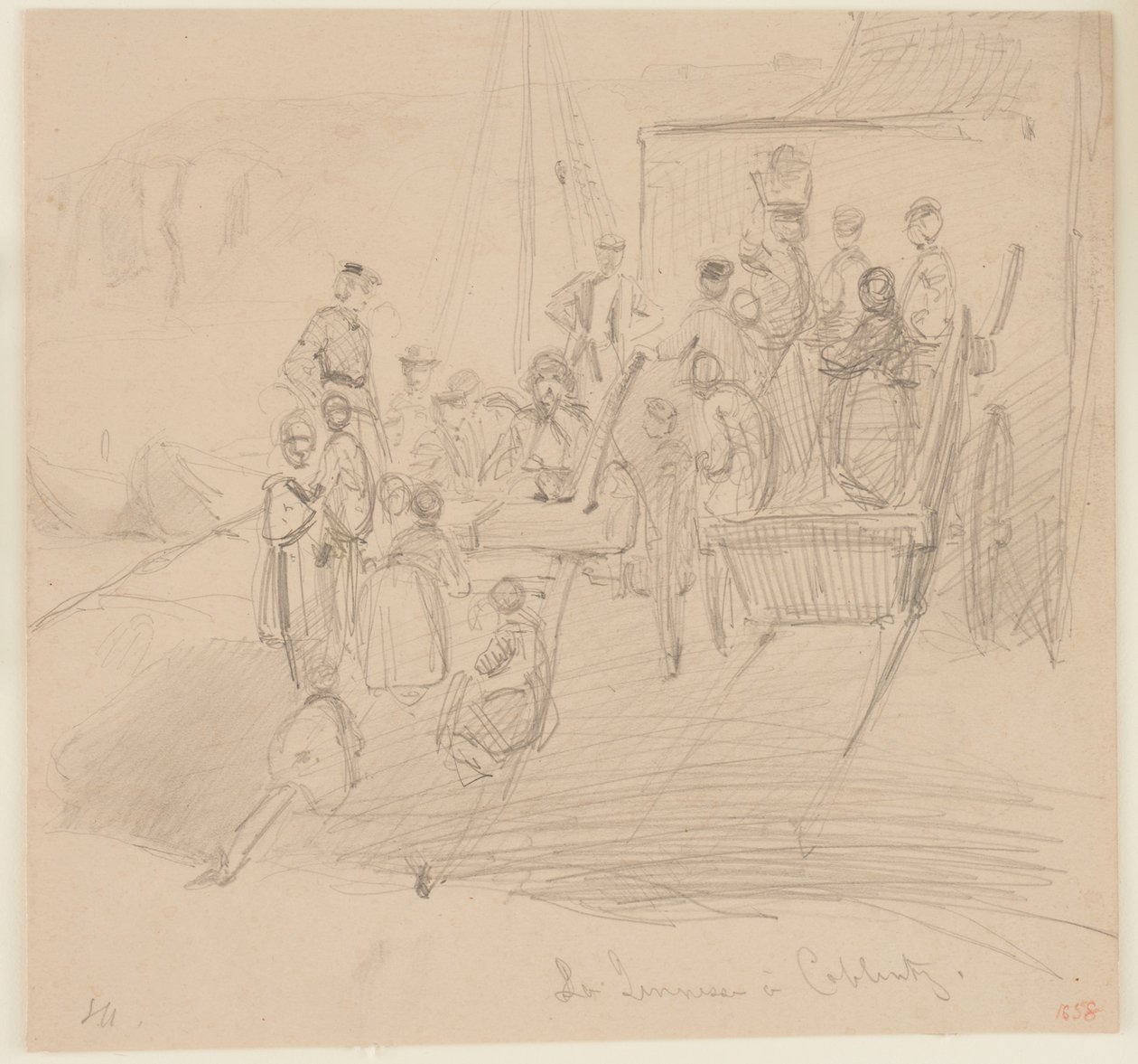 La Jeunesse a Coblentz de James Abbott McNeill Whistler