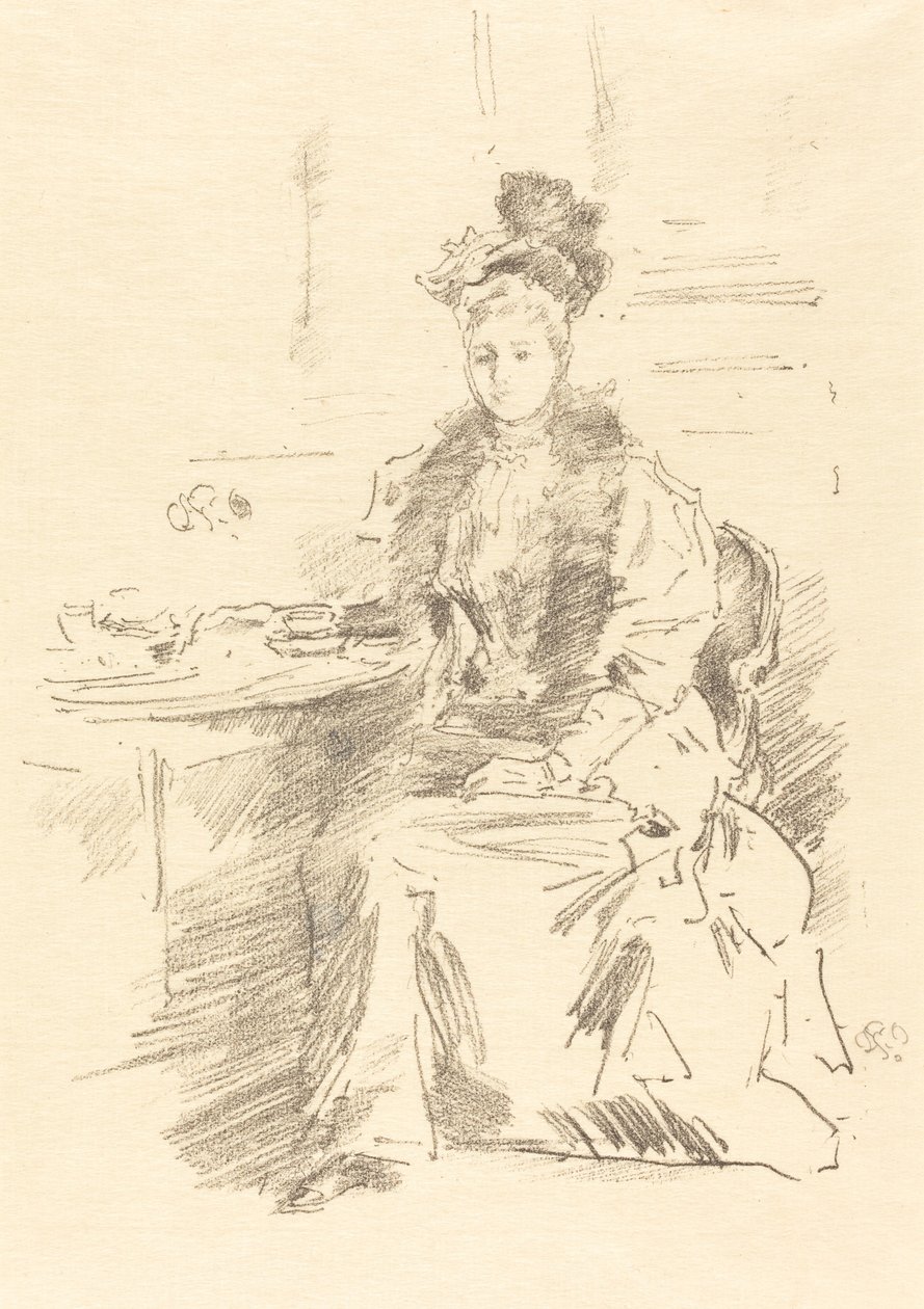 A bela nova-iorquina de James Abbott McNeill Whistler