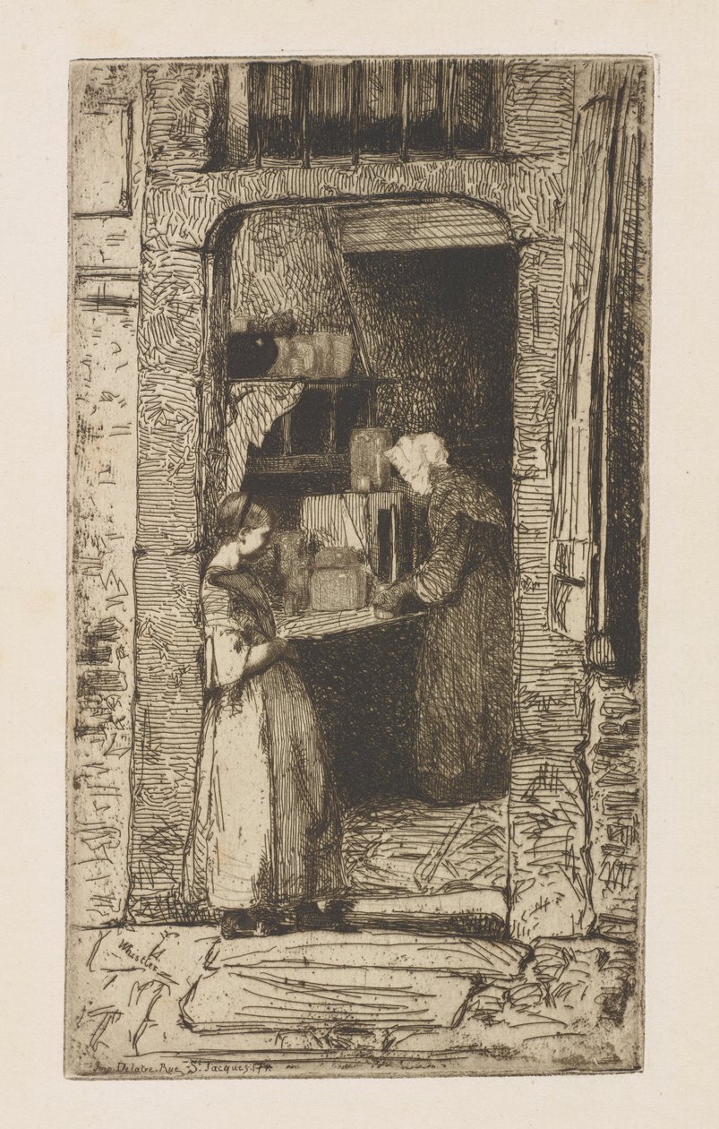 La Marchande de Moutarde de James Abbott McNeill Whistler