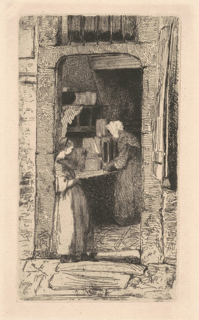 La Marchande de Moutarde de James Abbott McNeill Whistler