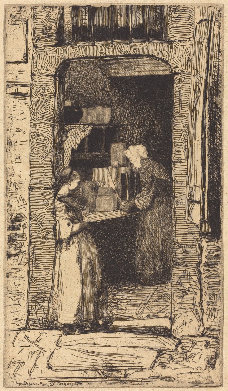 A Vendedora de Mostarda de James McNeill Whistler