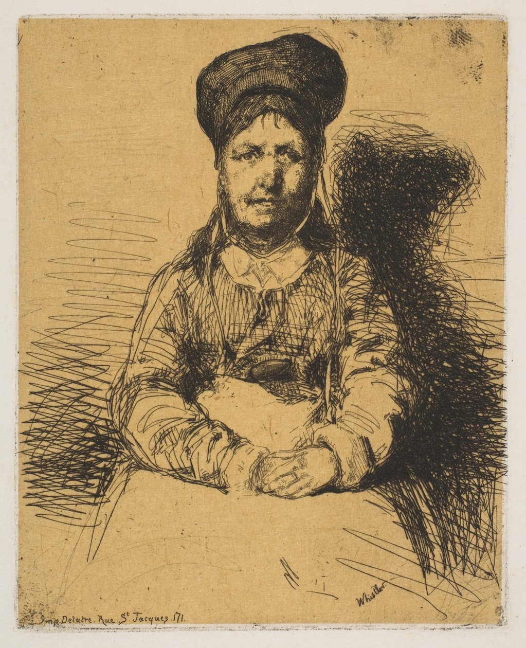 A caldeireira de James McNeill Whistler