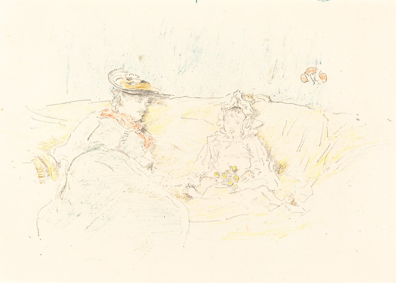 Senhora e criança de James Abbott McNeill Whistler