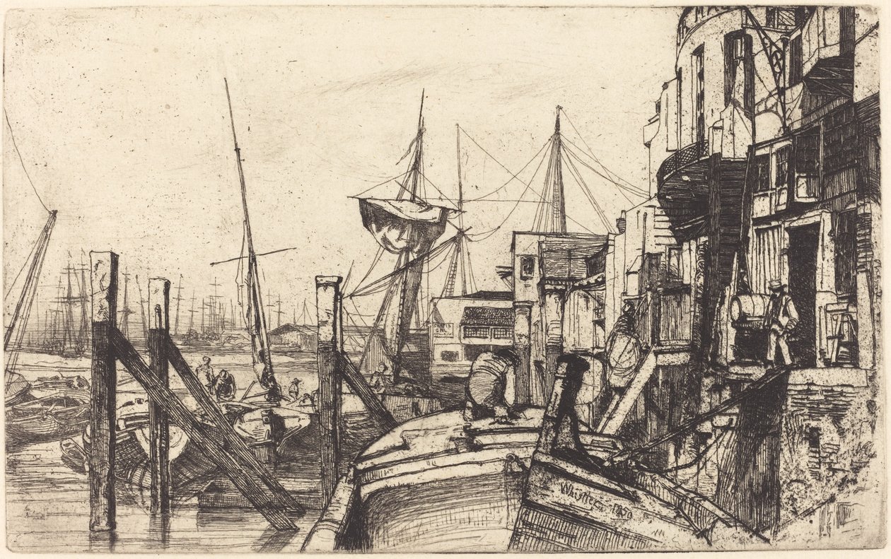Limehouse de James Abbott McNeill Whistler