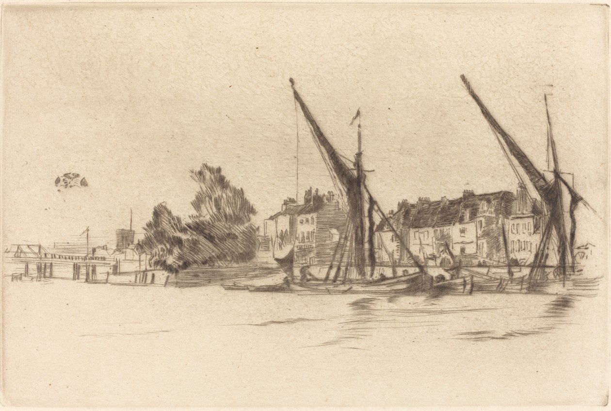 Lindsey Houses de James Abbott McNeill Whistler