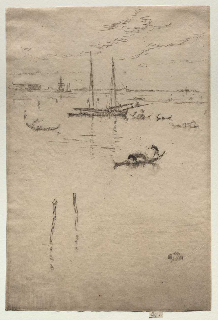 Pequena lagoa de James McNeill Whistler
