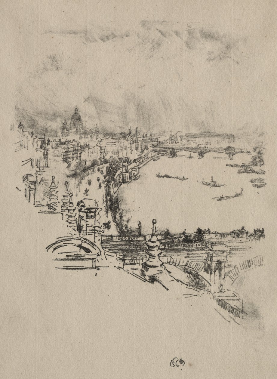 Pequena Londres de James McNeill Whistler