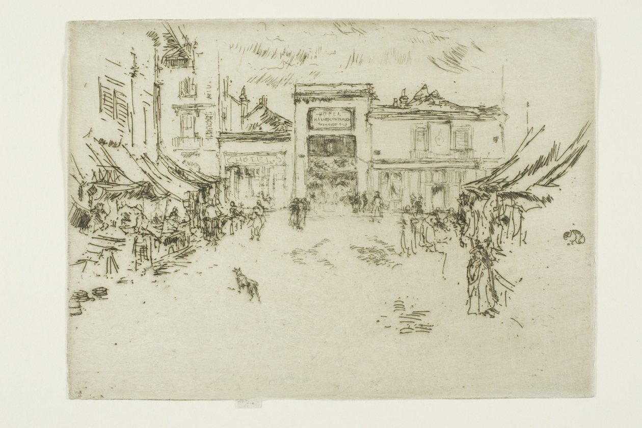 Praça do Mercado, Tours de James McNeill Whistler