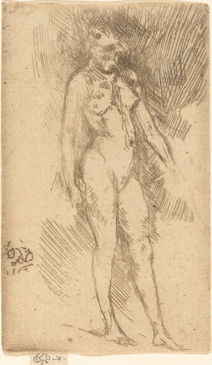 Pequena Figura Nua de James Abbott McNeill Whistler