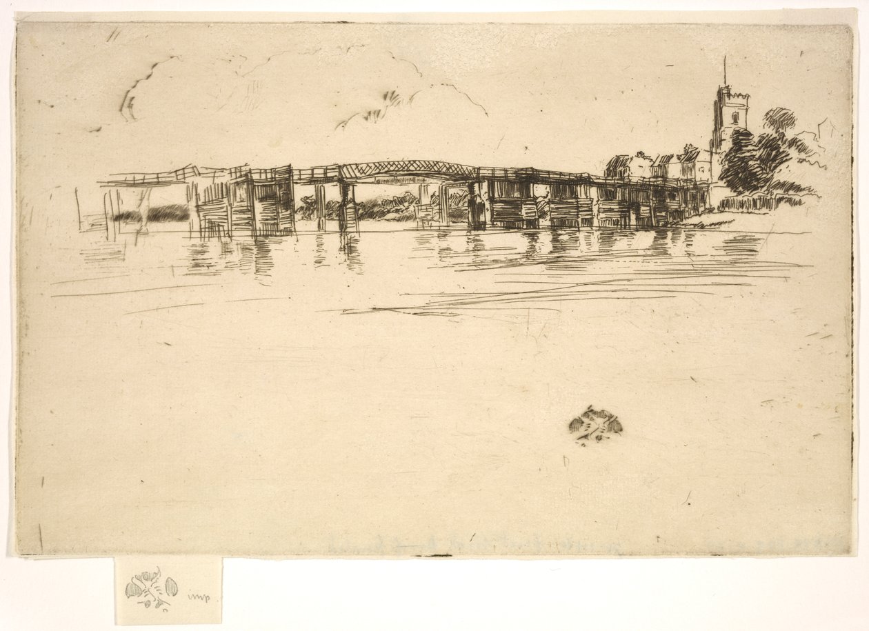 Ponte Pequena Putney de James Abbott McNeill Whistler