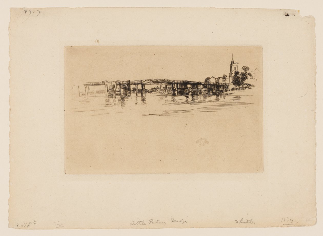 Ponte Pequena Putney de James Abbott McNeill Whistler