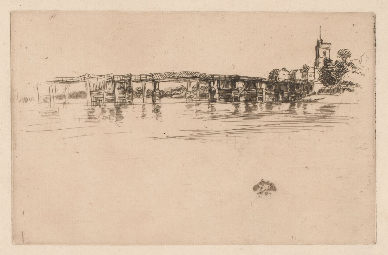 Ponte Pequena Putney de James Abbott McNeill Whistler