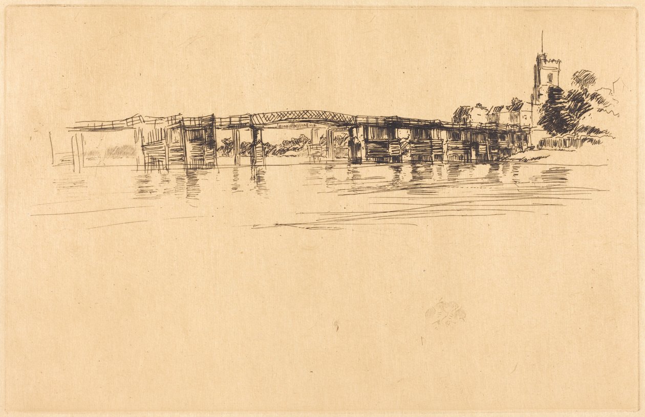 Little Putney n.º 1 de James McNeill Whistler