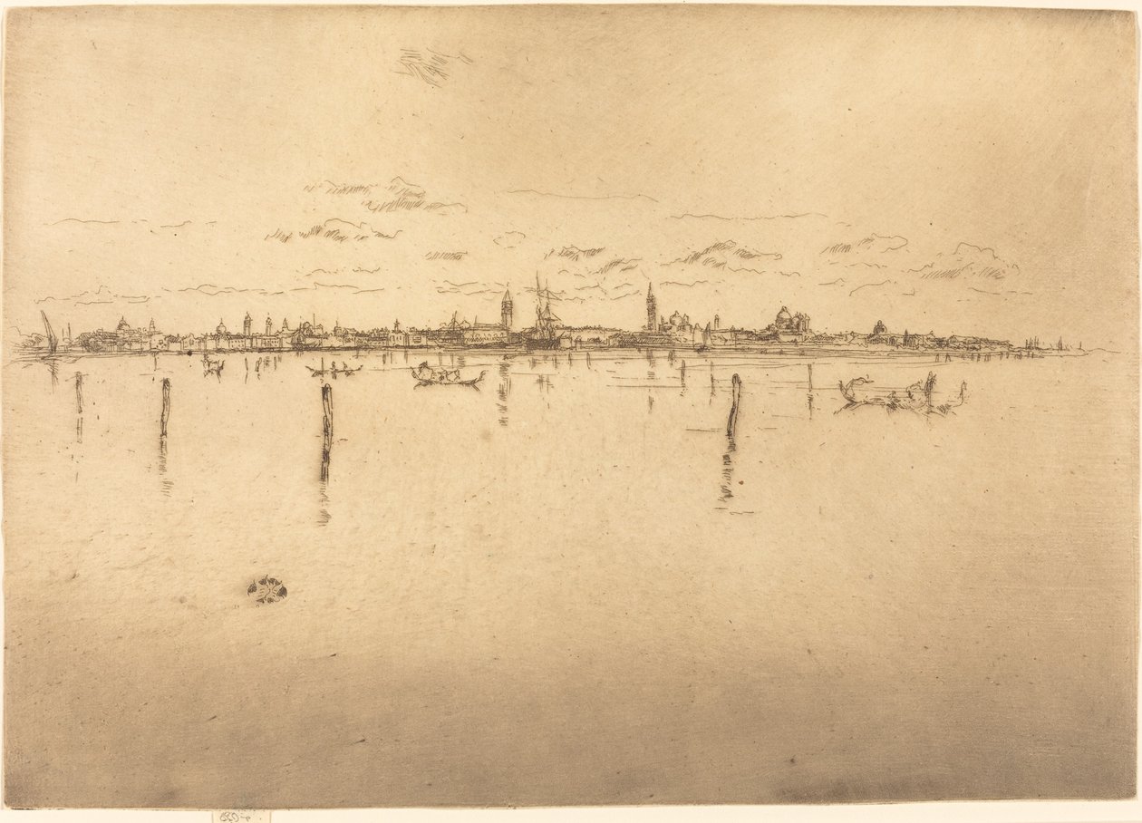 Pequena Veneza de James Abbott McNeill Whistler