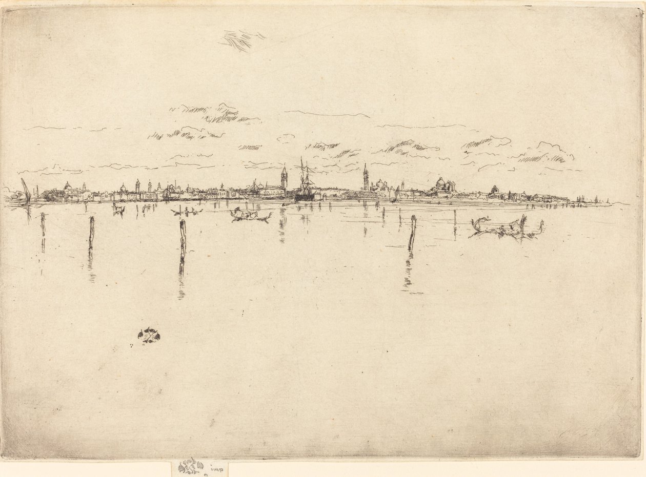 Pequena Veneza de James Abbott McNeill Whistler