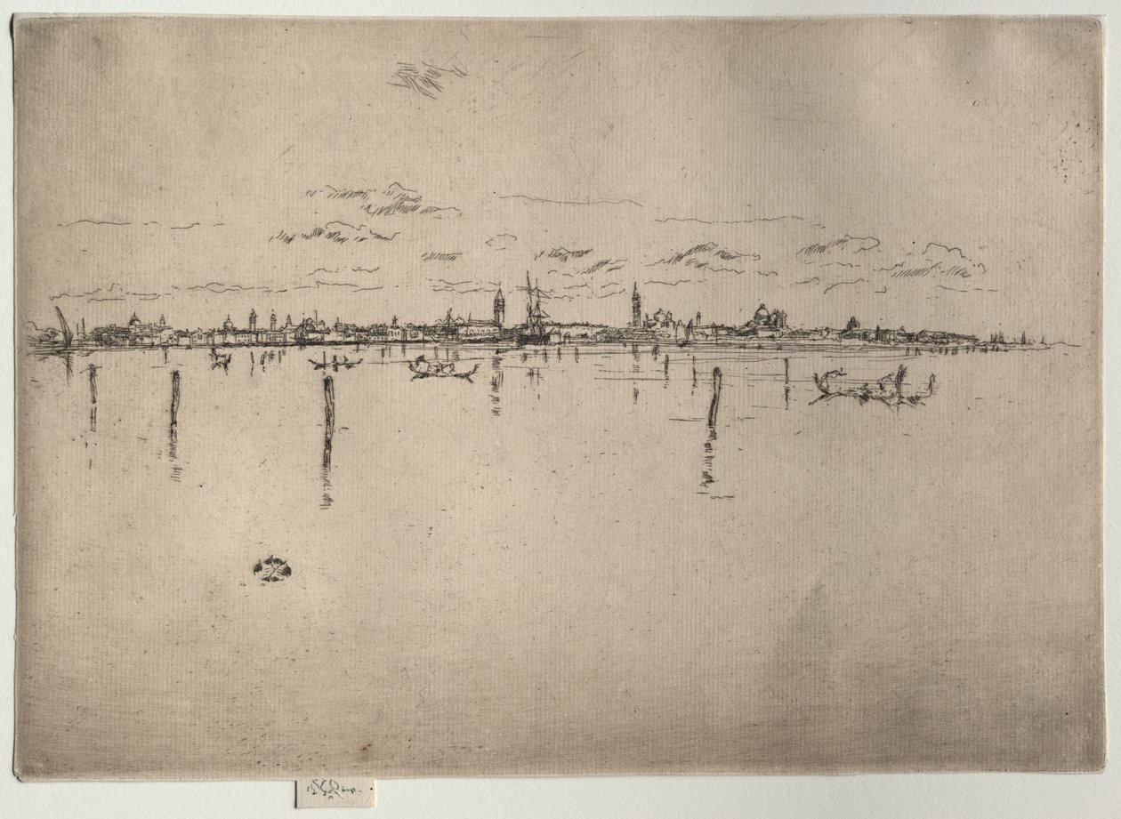 Pequena Veneza de James McNeill Whistler