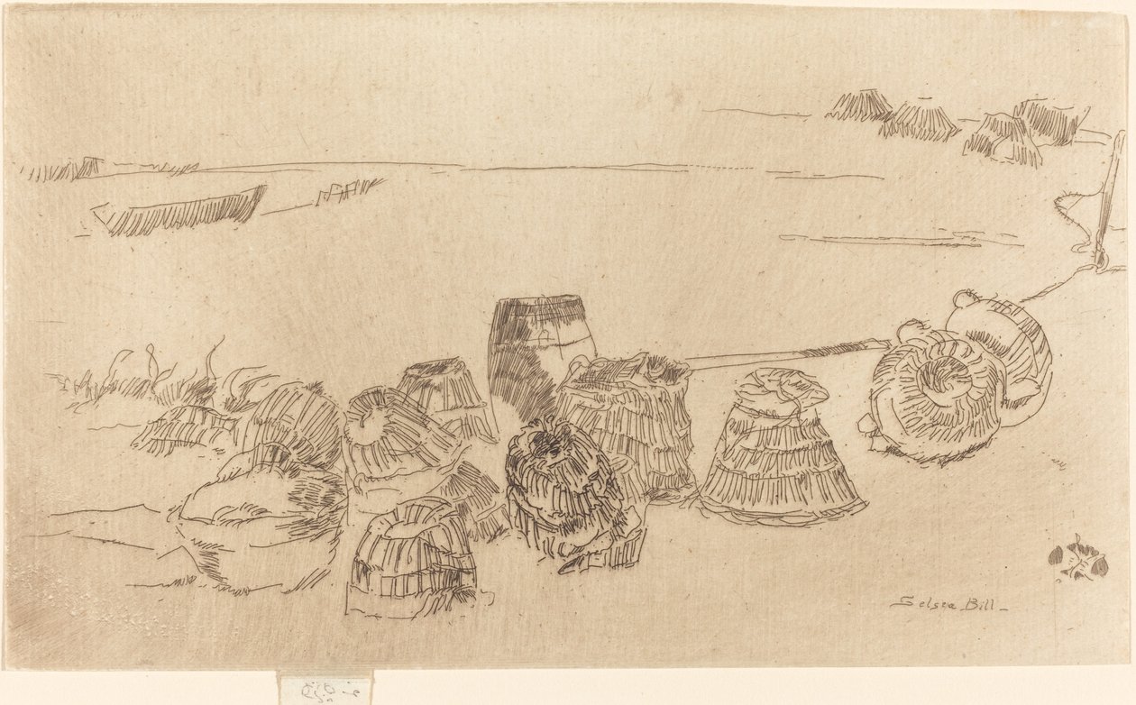 Lagosta-Potes de James Abbott McNeill Whistler