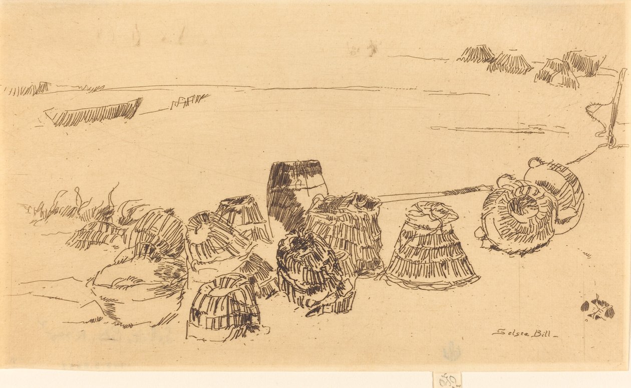 Lagosta-Potes de James Abbott McNeill Whistler