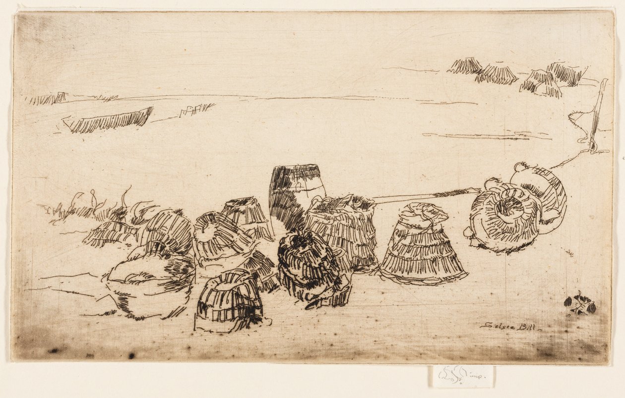 Potes de lagosta - Selsea Bill de James Abbott McNeill Whistler