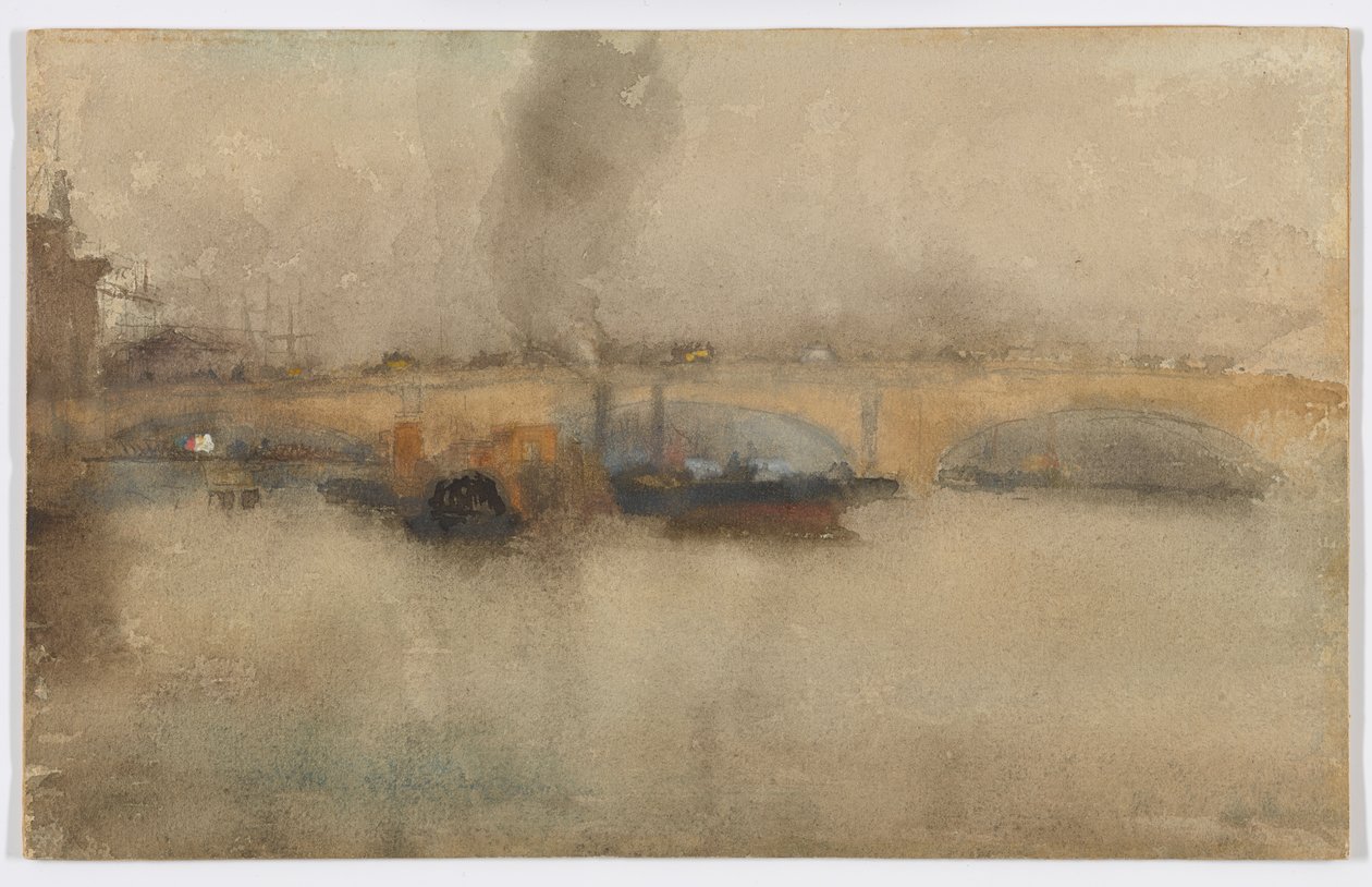 Ponte de Londres de James Abbott McNeill Whistler