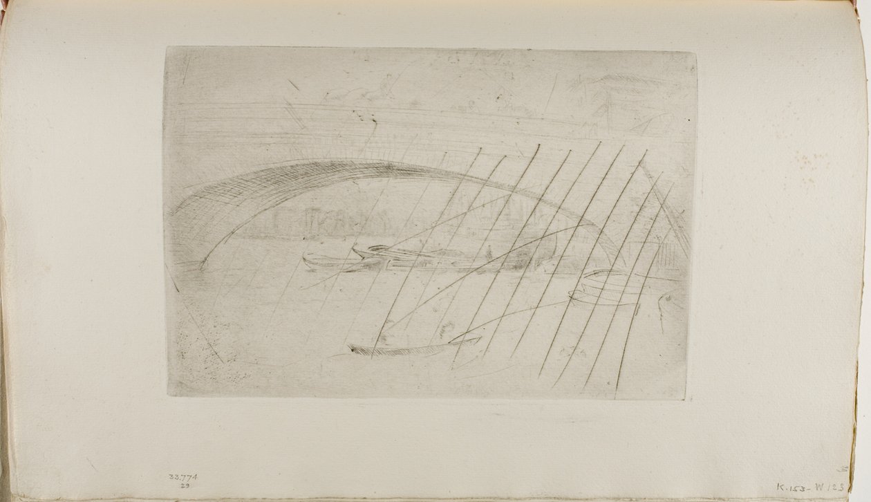 Ponte de Londres de James Abbott McNeill Whistler