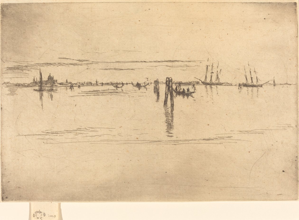 Lagoa Longa de James Abbott McNeill Whistler