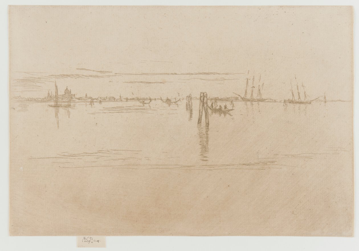 Lagoa Longa de James Abbott McNeill Whistler