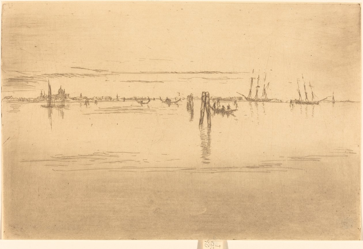 Lagoa Longa de James Abbott McNeill Whistler