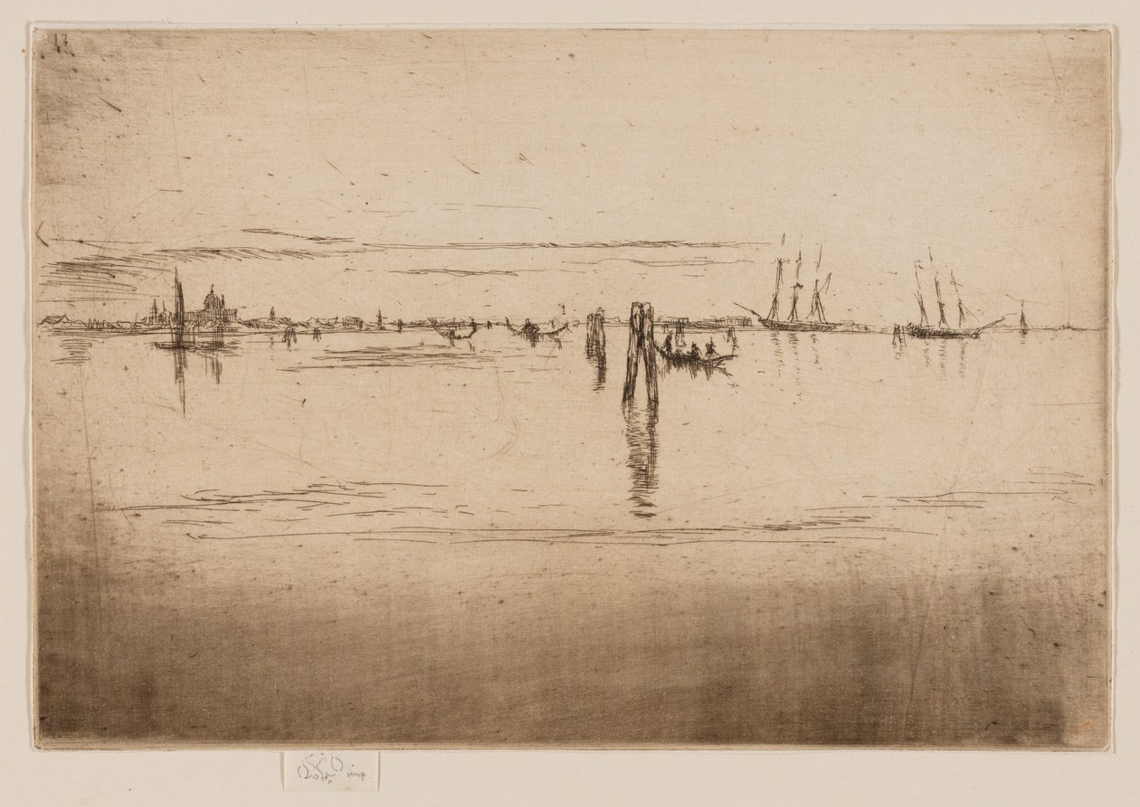 Lagoa Longa de James Abbott McNeill Whistler