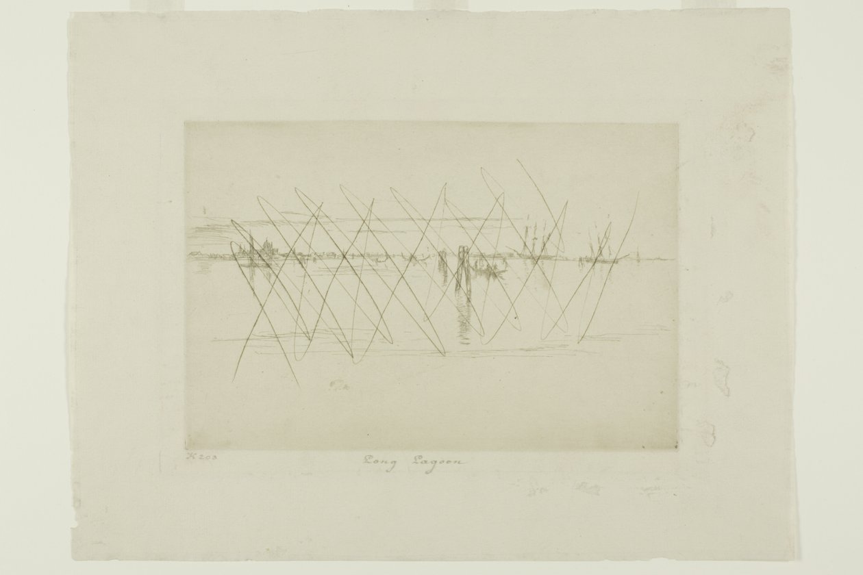 Lagoa Longa de James Abbott McNeill Whistler