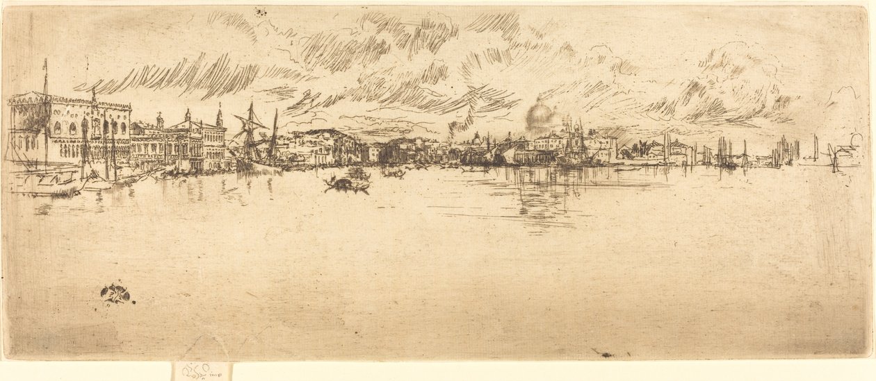 Longa Veneza de James Abbott McNeill Whistler