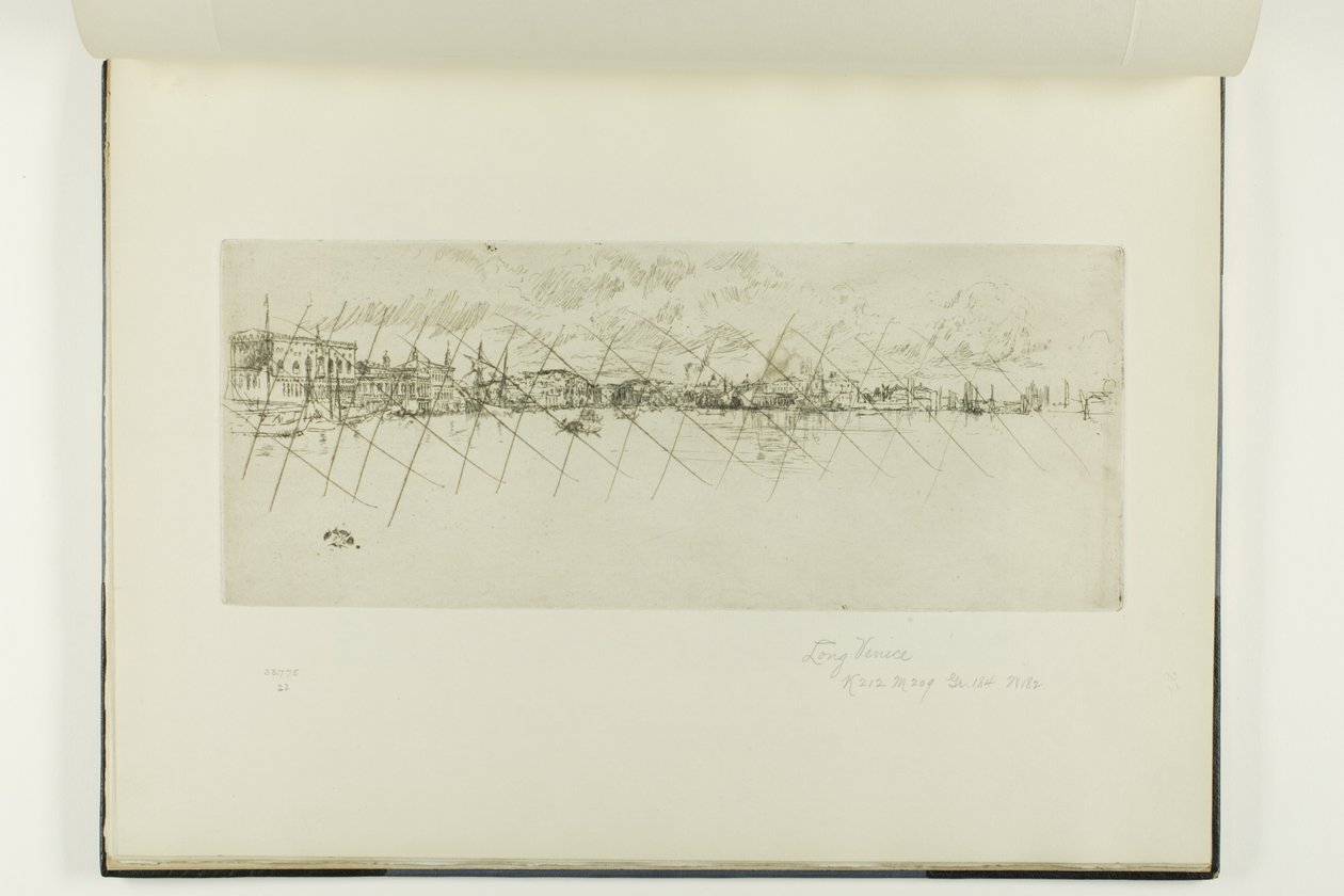 Longa Veneza de James McNeill Whistler