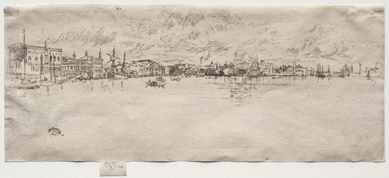 A longa Veneza de James McNeill Whistler