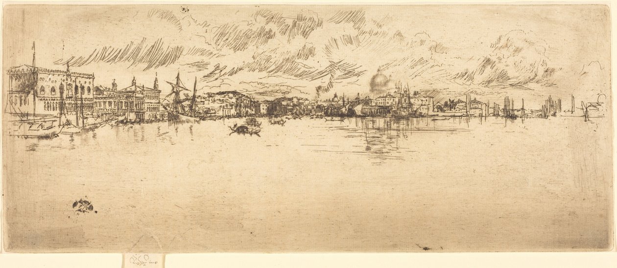 A longa Veneza de James McNeill Whistler