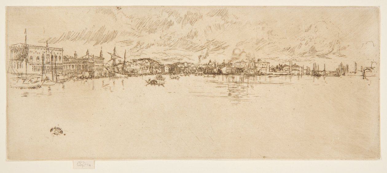 Veneza longa de James McNeill Whistler