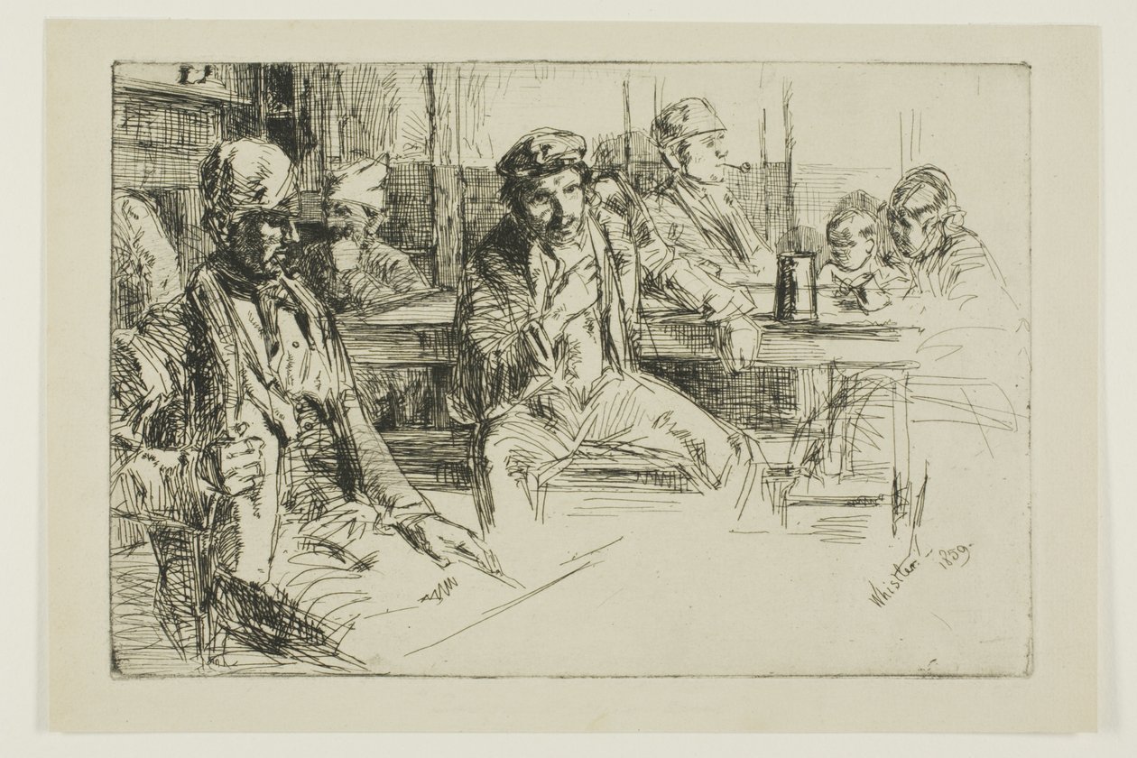Longshore Men de James Abbott McNeill Whistler