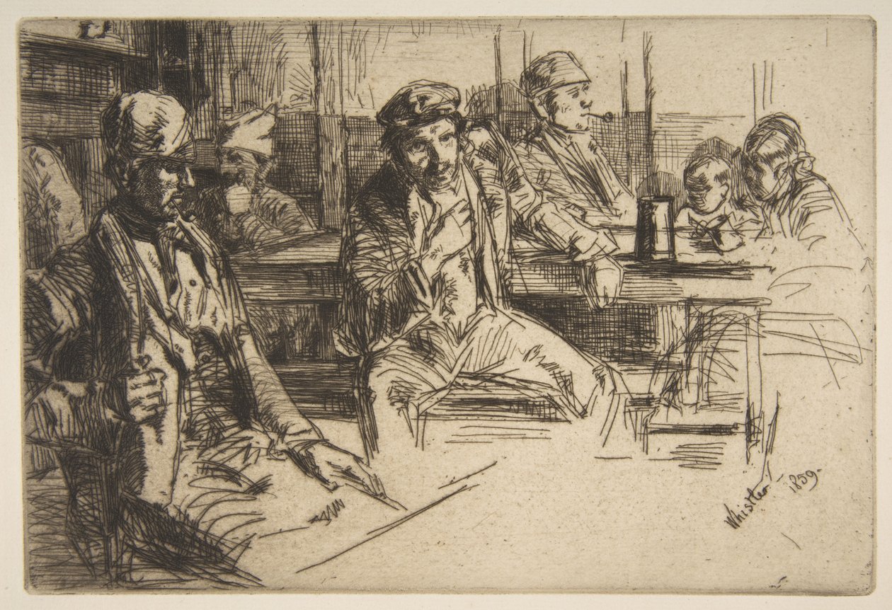 Estivadores de James McNeill Whistler