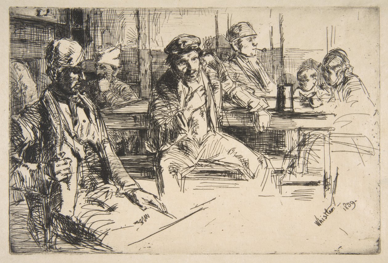 Estivadores de James McNeill Whistler