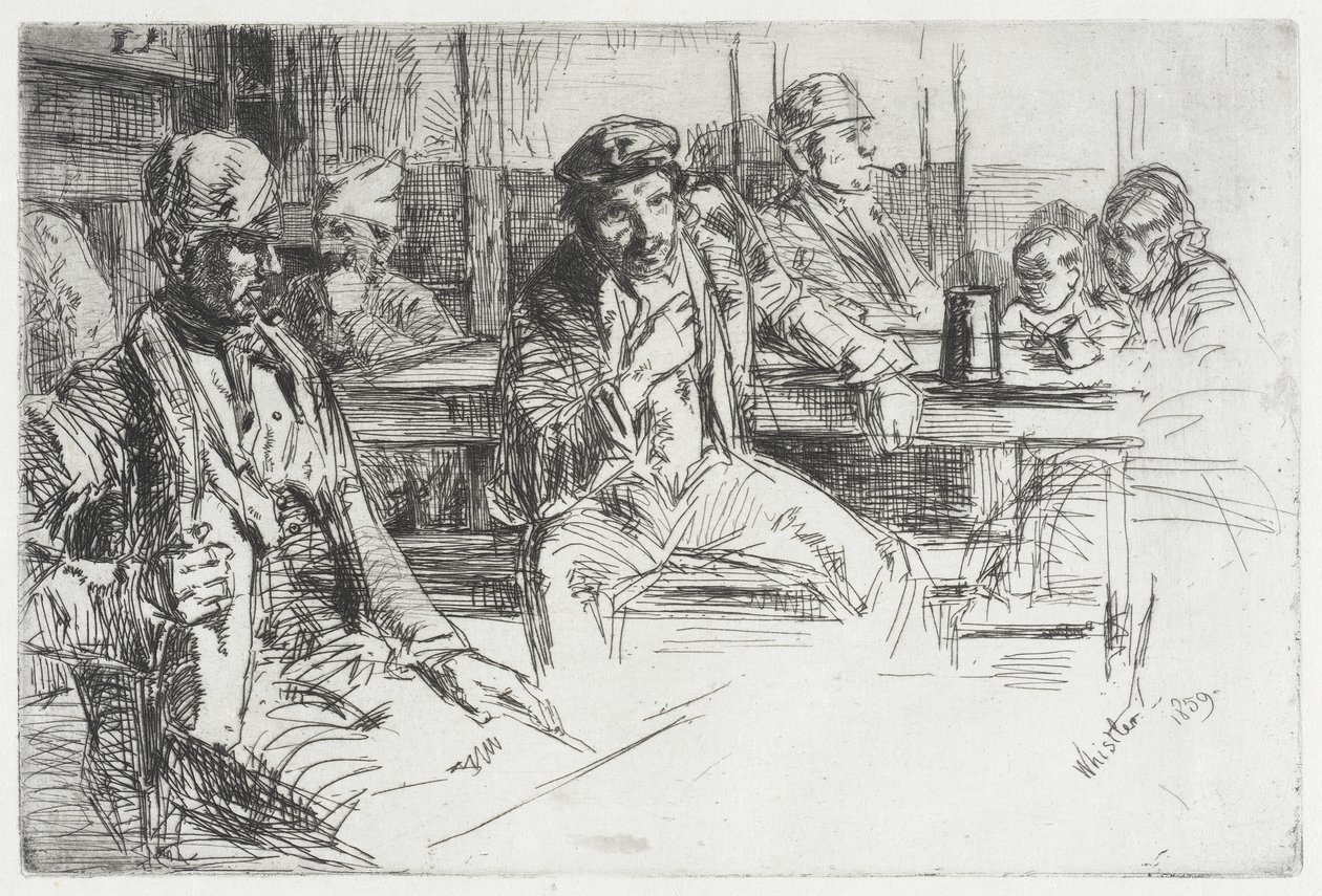 Estivadores de James McNeill Whistler