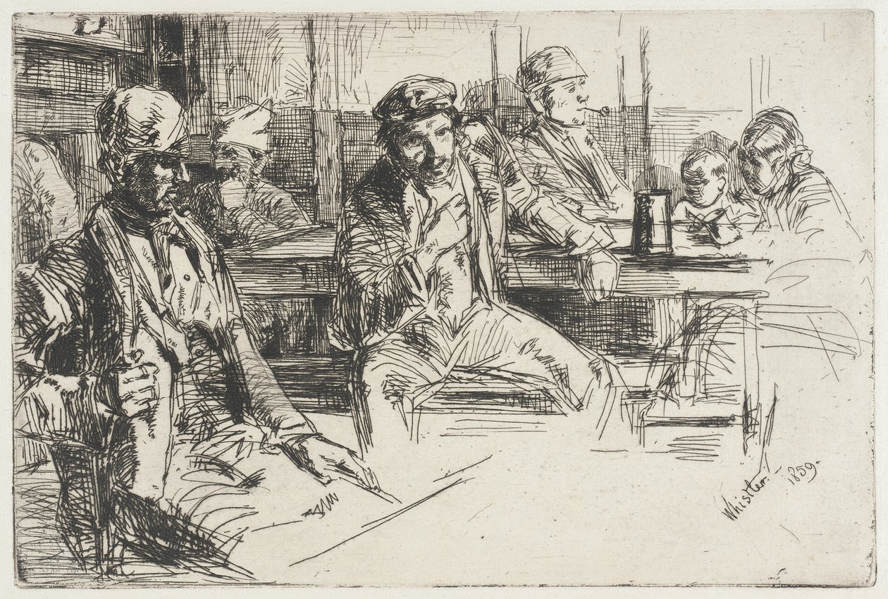 Estivadores de James McNeill Whistler